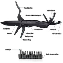 Load image into Gallery viewer, 6 i 1 lommeknivtang i rustfritt stål