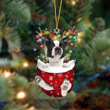 Load image into Gallery viewer, Cute Christmas Sock Dog Ornament
