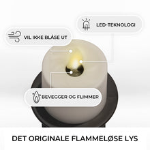 Load image into Gallery viewer, Flammeløst stearinlys nattlys