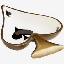 Load image into Gallery viewer, Enamelled Metal Playing Card Dishes