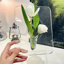 Load image into Gallery viewer, Desktop Photo Frame Vase