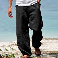 Load image into Gallery viewer, Mens Summer Beach Loose Pants