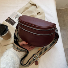 Load image into Gallery viewer, Multi-Pocket Solid Crossbody Bag