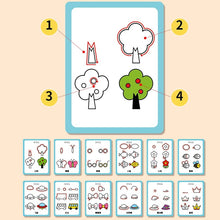 Load image into Gallery viewer, Magnetisk puslespill med byggeklosser for læring