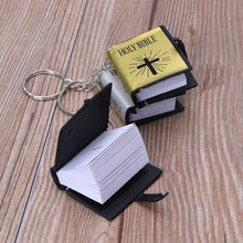 Load image into Gallery viewer, Mini Bible Cross Keychain