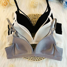 Load image into Gallery viewer, Women's Plain Cut Out Wireless Bra