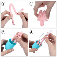 Load image into Gallery viewer, Silicone Straw Drinking Reusable，4PCS