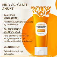 Load image into Gallery viewer, Appelsinenzym-eksfolierende gel 100 g – Ansiktsrensende peeling