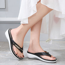 Load image into Gallery viewer, Women's Arch Support Soft Cushion Flip Flops Thong Sandals