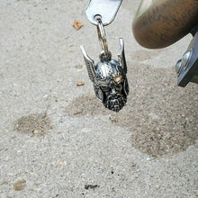 Load image into Gallery viewer, Viking God Guardian Ride Bell nøkkelring