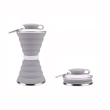 Load image into Gallery viewer, 500ML Foldable Silicone Water Bottle Cup