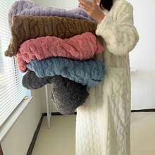 Load image into Gallery viewer, Winter Coral Velvet Home Clothes
