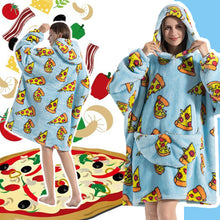 Load image into Gallery viewer, Flannel Hoodie Blanket