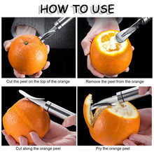 Load image into Gallery viewer, Stainless Steel Pomelo Opener