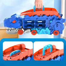 Load image into Gallery viewer, Transport Dinosaur Truck with Foldable Sliding