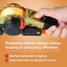Load image into Gallery viewer, Auto Ratchet Strap