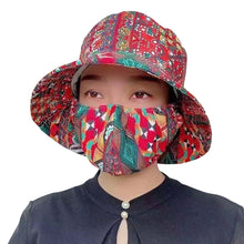 Load image into Gallery viewer, Sun Protection Mask Hat