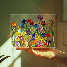 Load image into Gallery viewer, Painted Colorful Flower Pattern Decor