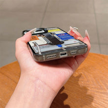 Load image into Gallery viewer, Vintage Phone Booth Pattern Phone Cases