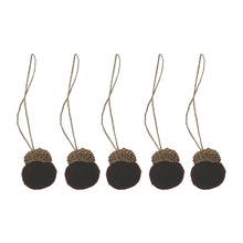Load image into Gallery viewer, Wool Felt Acorn Ornaments