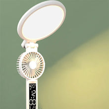 Load image into Gallery viewer, Desk Lamp Plug-in LED Fan Light Foldable Eye Protection Reading Night Light