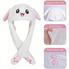 Load image into Gallery viewer, LED Glowing Plushy Rabbit Hat