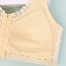 Load image into Gallery viewer, Women's Cotton Front Zipper Bra