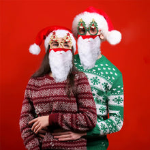 Load image into Gallery viewer, Santa Claus Face Mask
