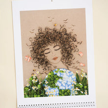 Load image into Gallery viewer, 2025 Flower Art Calendar