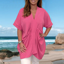 Load image into Gallery viewer, V Neck Draped Top