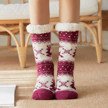 Load image into Gallery viewer, Christmas hot sale reindeer padded cotton socks