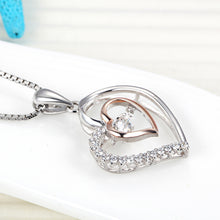 Load image into Gallery viewer, Keep Me In Your Heart - Luxe Heart Necklace