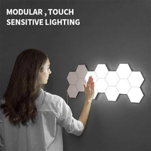 Load image into Gallery viewer, Magoloft ™ Hexagonal Wall Lamp Creative Geometry Assembly