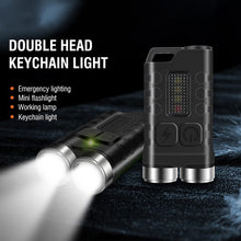 Load image into Gallery viewer, Magnetic Mini Keychain Flashlight