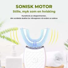 Load image into Gallery viewer, U-formet elektrisk tannbørste
