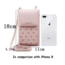 Load image into Gallery viewer, Cute multifunction crossbody phone pocket