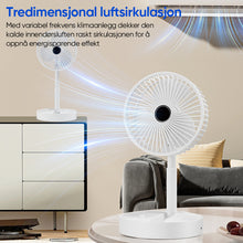 Load image into Gallery viewer, Teleskopisk sammenleggbar vifte