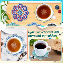 Load image into Gallery viewer, Diamantkunst Coasters Diamond Painting Coasters (Mandala)