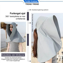 Load image into Gallery viewer, Mote dame UV-beskyttelse bøttehatt