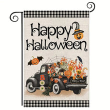 Load image into Gallery viewer, Halloween Garden Flag
