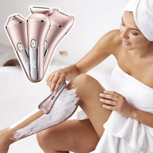 Load image into Gallery viewer, 3-in-1 Waterproof Electric Shaver for Women