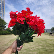 Load image into Gallery viewer, Outdoor Artificial Pansy Flowers