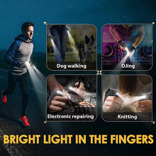 Load image into Gallery viewer, Adjustable LED Flashlight Gloves (1 pair)