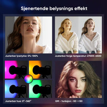 Load image into Gallery viewer, Håndholdt bærbar videolampe