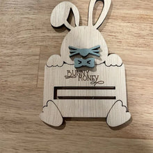 Load image into Gallery viewer, Personalized Cute Easter Bunny Money Holder