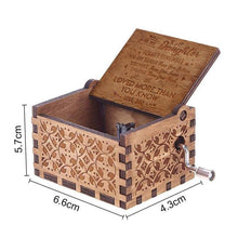 Load image into Gallery viewer, Engraved Music Box