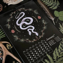 Load image into Gallery viewer, 2022/2023/2024 Dark Forest Lunar Calendar