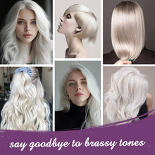 Load image into Gallery viewer, Collagen nourishing hair care deep repair purple hair mask