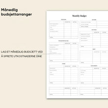 Load image into Gallery viewer, 24-25 Dagsplanlegger