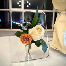 Load image into Gallery viewer, Desktop Photo Frame Vase